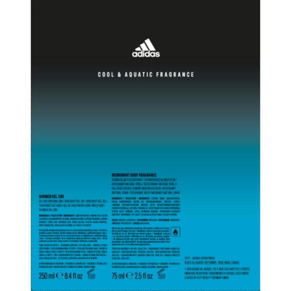 Adidas zestaw MEN Ice Dive DNS + żel pod prysznic