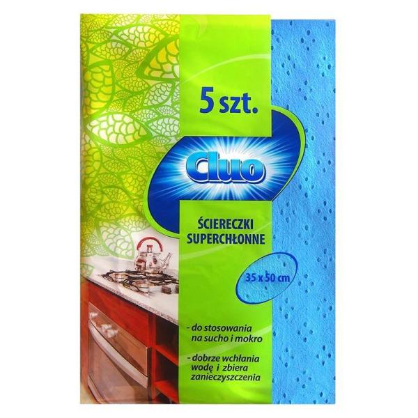 Cluo ścierki superchłonne 5 szt.
