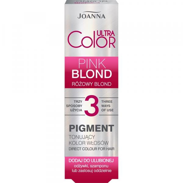 oanna Ultra Color tonujący pigment do włosów 100ml Różowy Blond
