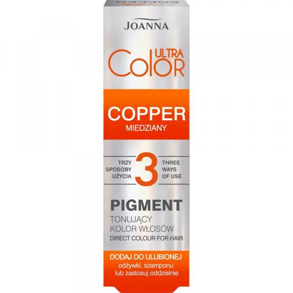 Joanna Ultra Color tonujący pigment do włosów 100ml Miedziany