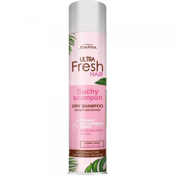 Joanna Ultra Fresh Hair Brown suchy szampon 200ml spray
