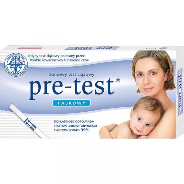 PRE-TEST test ciążowy paskowy