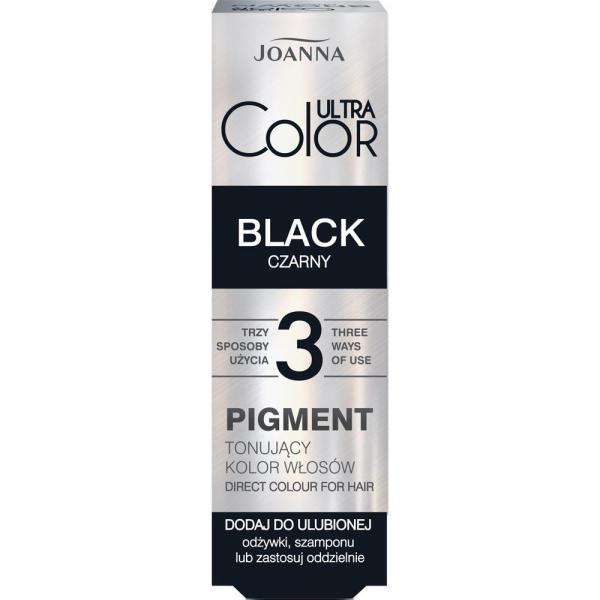 Joanna Ultra Color tonujący pigment do włosów 100ml Czarny
