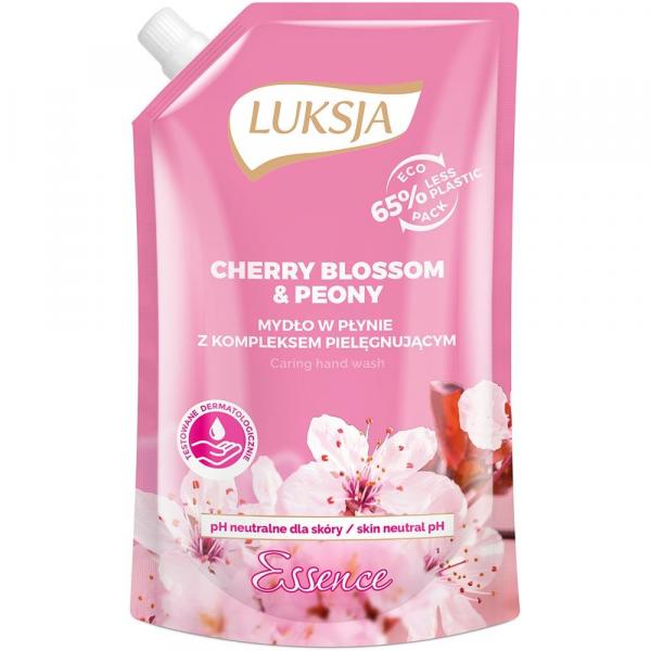 Luksja mydło w płynie Cherry Blossom & Peony 400ml zapas
