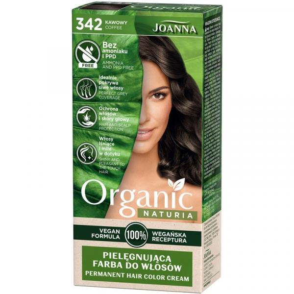 Joanna Organic Vegan farba 342 Coffee
