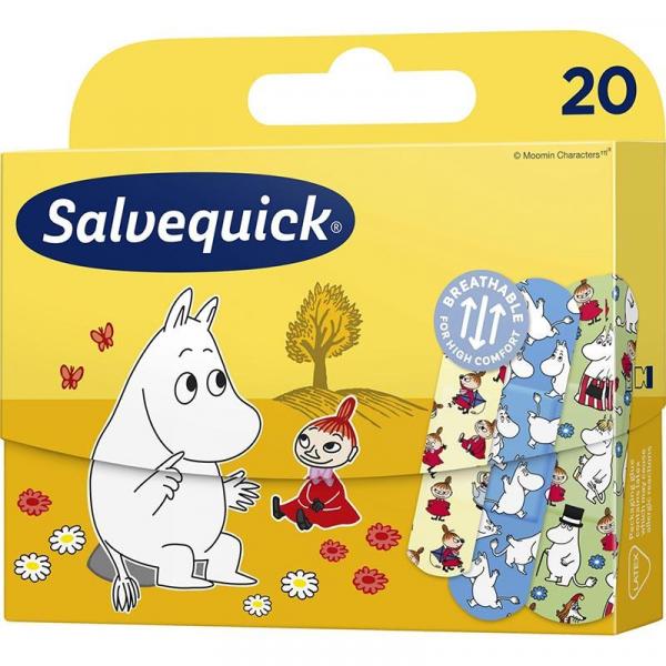 Salvequick Moomin plastry opatrunkowe 20 sztuk
