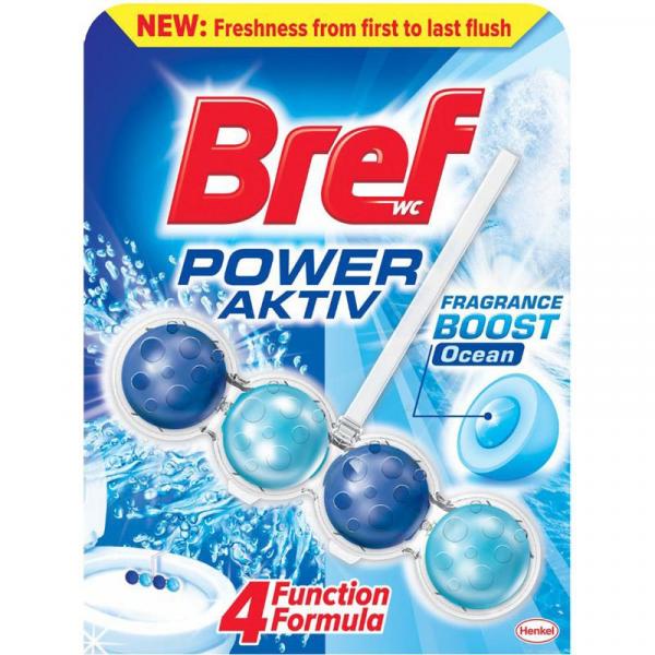 Bref Power Aktiv Ocean  kulki - kostka do WC