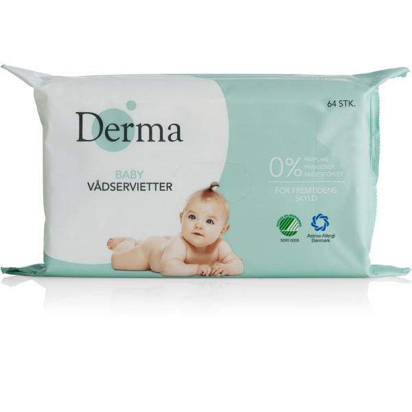 Derma Eco Baby chusteczki nawilżane dla dzieci 64szt