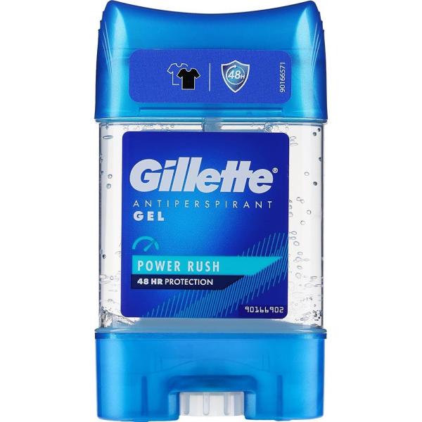 Gillette clear gel Power Rush 70ml
