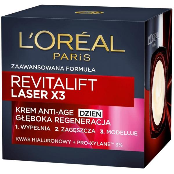 Loreal Paris Revitalift Laser X3 krem głęboko regenerujący na dzień 50ml
