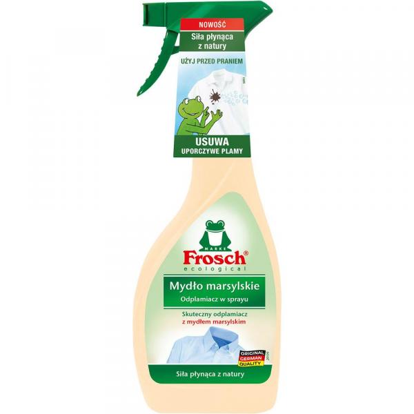 Frosch odplamiacz do tkanin 500ml Mydło Marsylskie – spray
