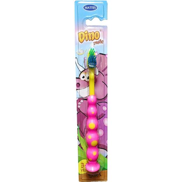 Mattes Rebi-Dental Dino Smile szczotka do zębów dla dzieci M65 Soft 