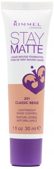 Rimmel Stay Matte podkład 201 Classic Beige