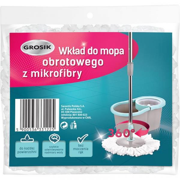 Grosik wkład do mopa obrotowego 360*
