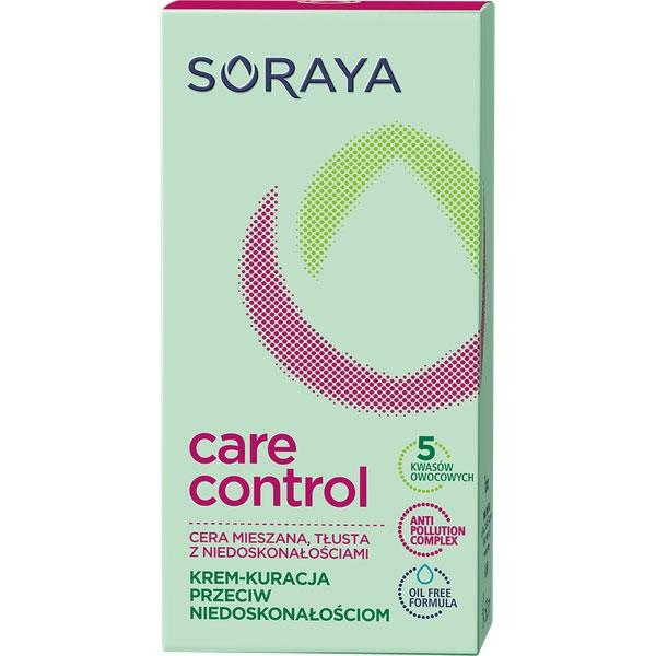 Soraya Care Control krem kuracja na niedoskonałości