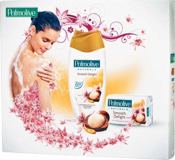 Palmolive zestaw upominkowy żel pod prysznic 250ml + mydło w kostce 90g Smooth Delight