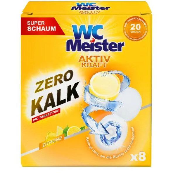 GlanzMeister tabletki do WC 8szt Zitrone