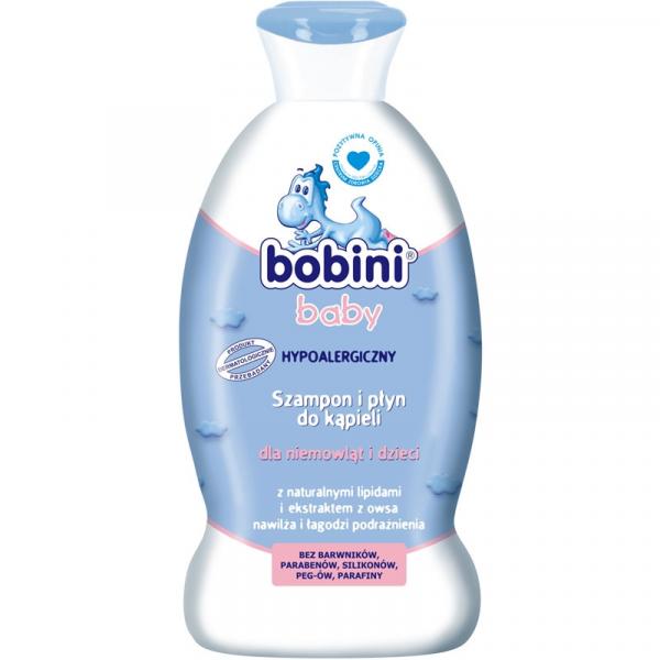 Bobini Baby szampon i płyn do kąpieli 400ml hypoalergiczny