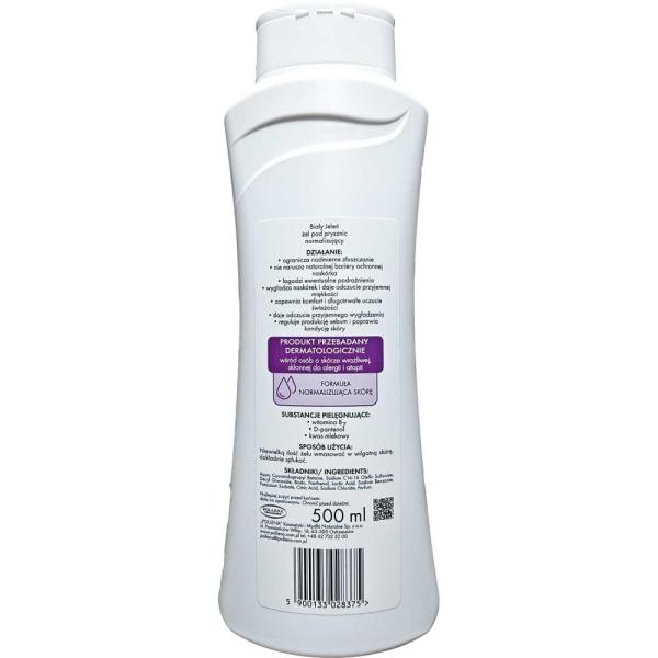 Biały Jeleń żel pod prysznic 500ml Biotyna normalizujący