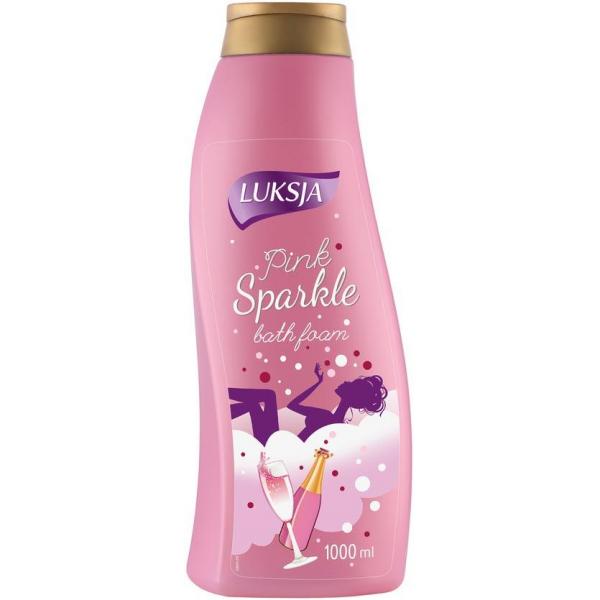 Luksja płyn do kąpieli 1L Pink Sparkle

