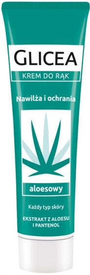 Glicea krem do rąk 100ml aloes