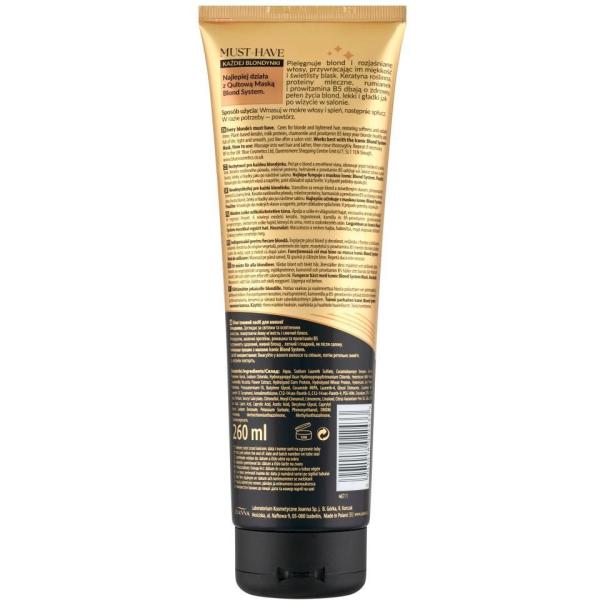 Joanna Blond System szampon do włosów 260ml wł. blond i rozjaśniane