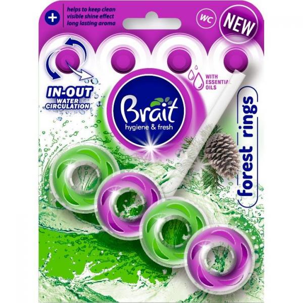 Brait kostka do WC 40g Rings Forest

