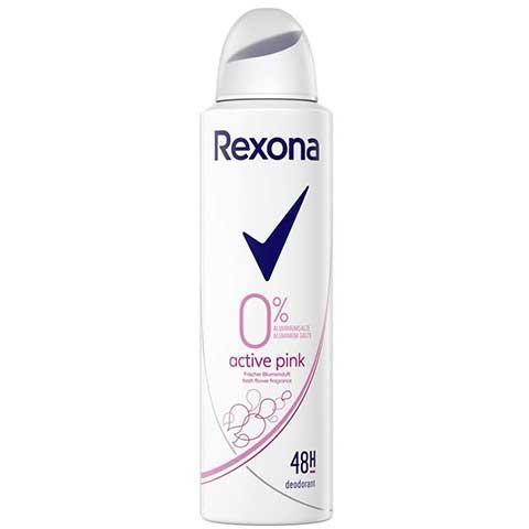 Rexona dezodorant damski Active Pink 0% 150ml
