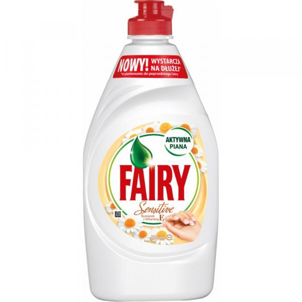 Fairy płyn do naczyń 450ml rumianek - witaminy