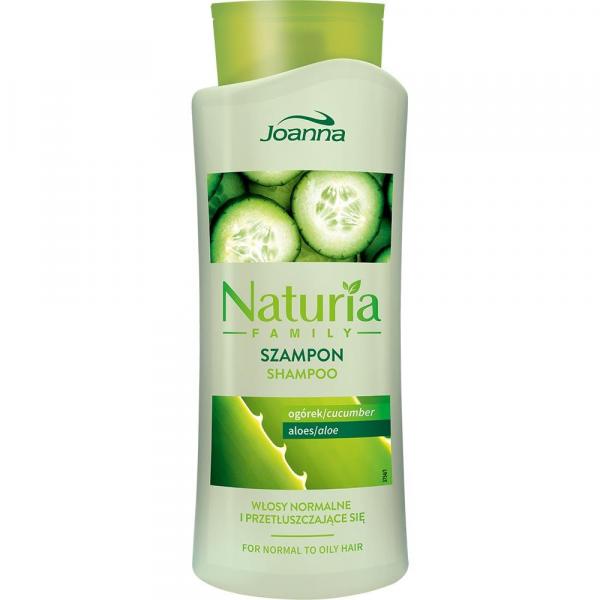 Joanna Naturia Family szampon do włosów z ogórkiem i aloesem 750ml
