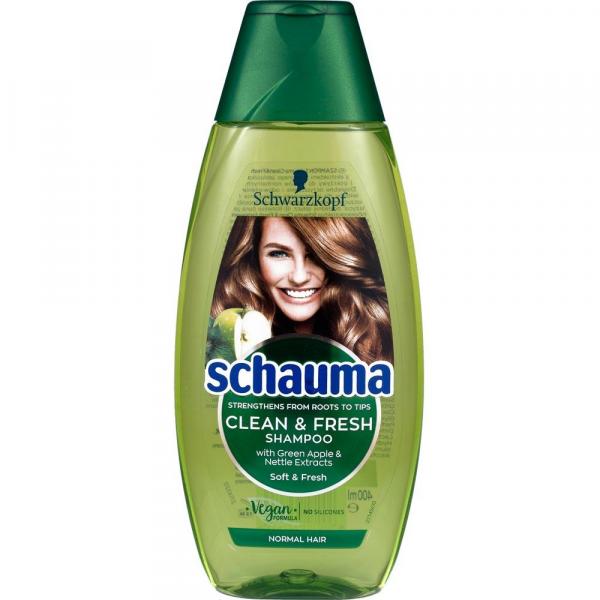 Schauma szampon do włosów 400ml Clean & Fresh Jabłko i Pokrzywa
