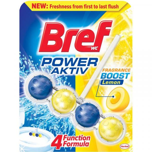 Bref Power Aktiv Lemon kulki - kostka do WC