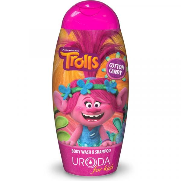Trolls szampon i żel pod prysznic 250ml