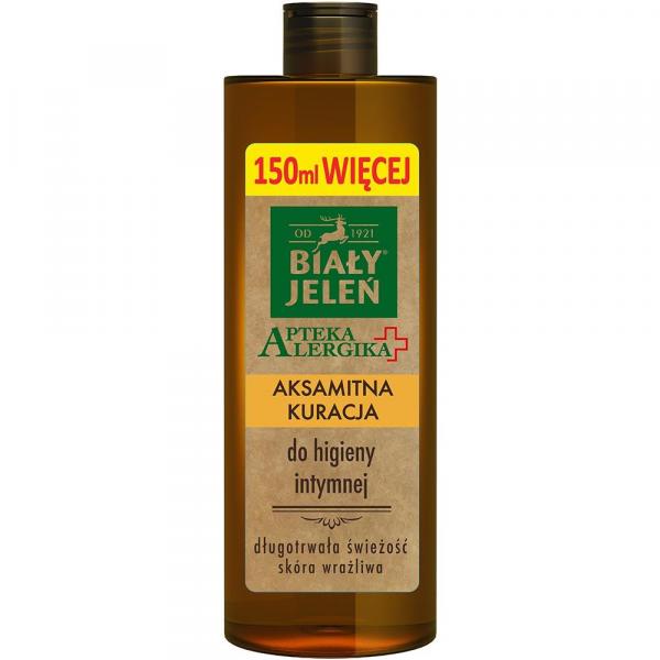 Biały Jeleń Apteka Alergika kuracja do higieny intymnej 400ml