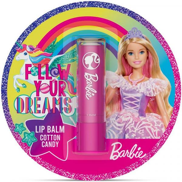 Bi-es Barbie pomadka ochronna do ust Cotton Candy
