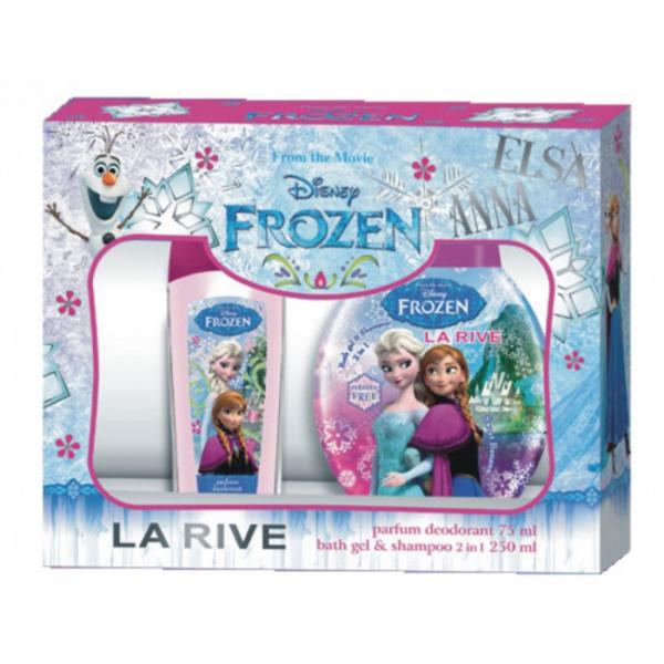 Frozen zestaw dezodorant perfumowany + szampon i żel pod prysznic 2w1