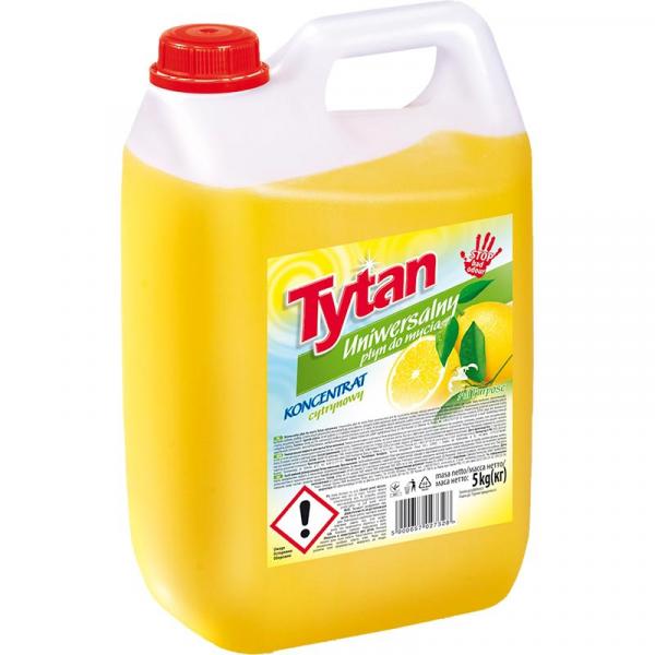 Tytan płyn uniwersalny 5kg cytrynowy