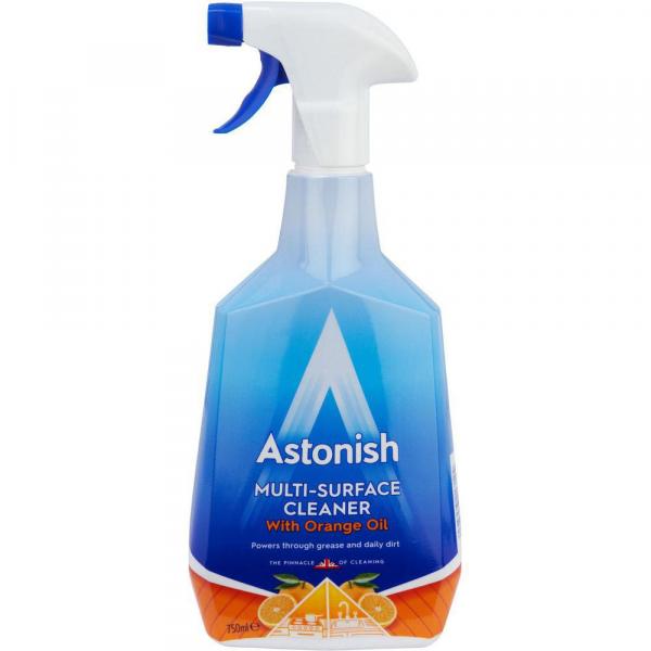 Spray do czyszczenia z olejkiem pomarańczowym Astonish 750 ml