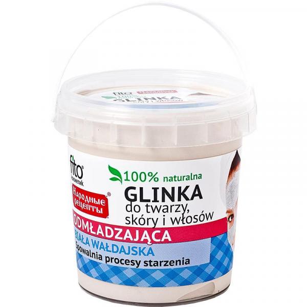 Fitokosmetik Glinka Odmładzająca Biała Wałdajska 155ml