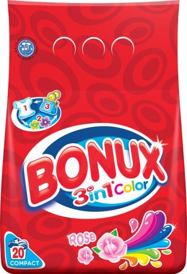 Bonux proszek do prania kolor rose 1,4 kg