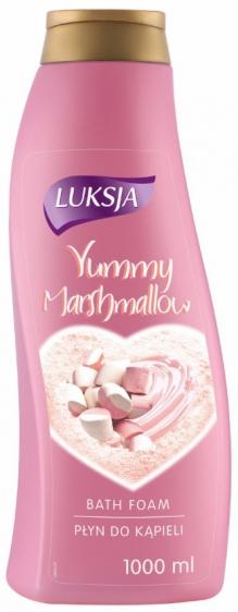 Luksja płyn do kąpieli 1L Yummy Marshmallow