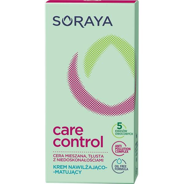 Soraya Care Control matujący krem do cery tłustej i mieszanej