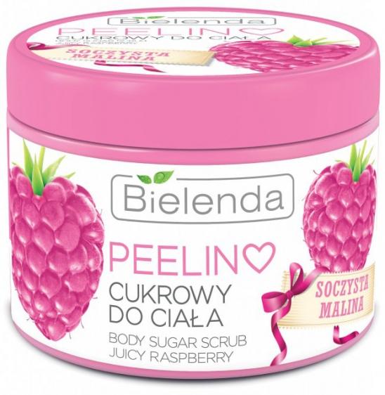 Bielenda peeling cukrowy do ciała Soczysta Malina 200g