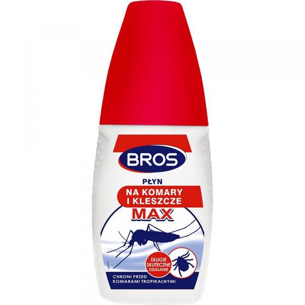 Bros płyn na komary i kleszcze MAX 50ml