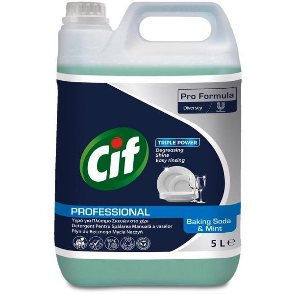 Cif Professional płyn do naczyń 5L Baking Soda & Mint