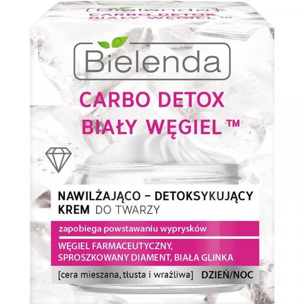 Bielenda Carbo Detox krem węglowy do twarzy nawilżająco- detoksy kujący 50ml