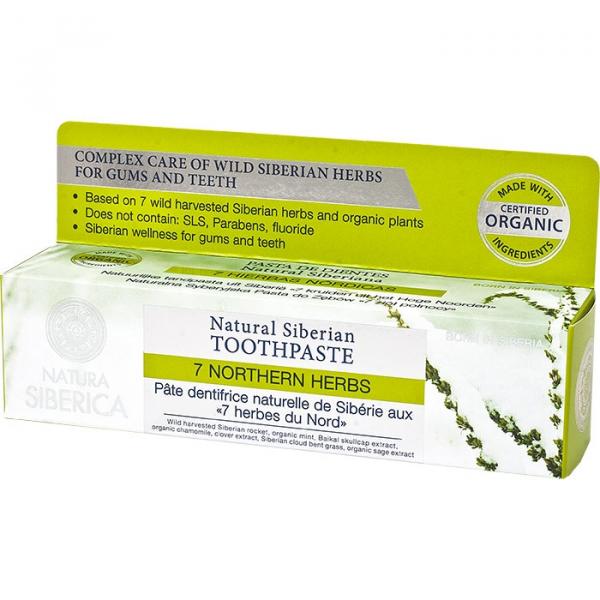 Natura Siberica pasta do zębów 7 północnych ziół 100g