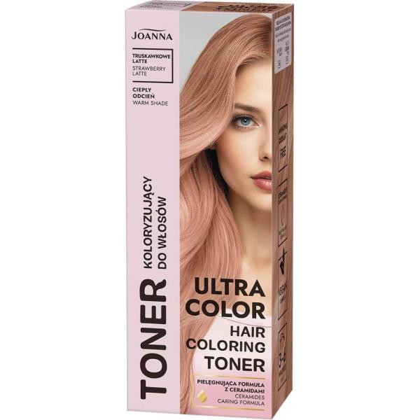 Joanna Ultra Color toner do włosów 100g Truskawkowe Latte