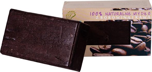 Naturalne mydło 100g z borowiną i kawą hipoalergiczne