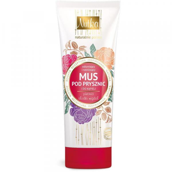 Nutka Mus pod prysznic 222ml piwonia/słodki migdał